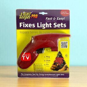 Light Keeper PRO The Complete Tool to Fix Incandescent Light Sets Christmas NEW